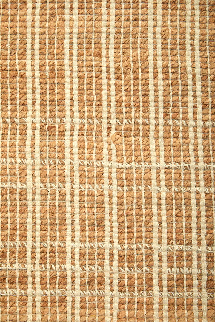 Darren Palmer Plaid Sandstone Runner Rug