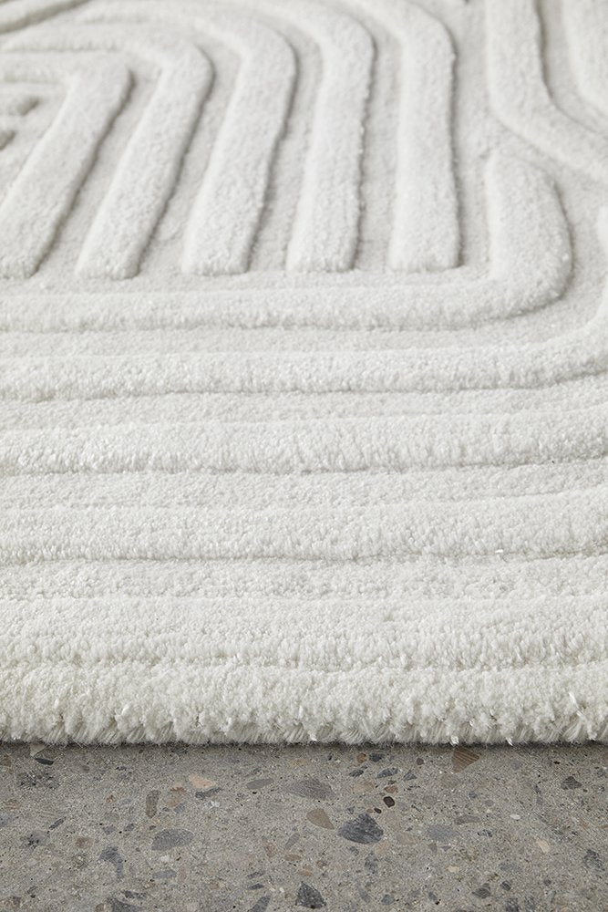 Darren Palmer Zen White Rug