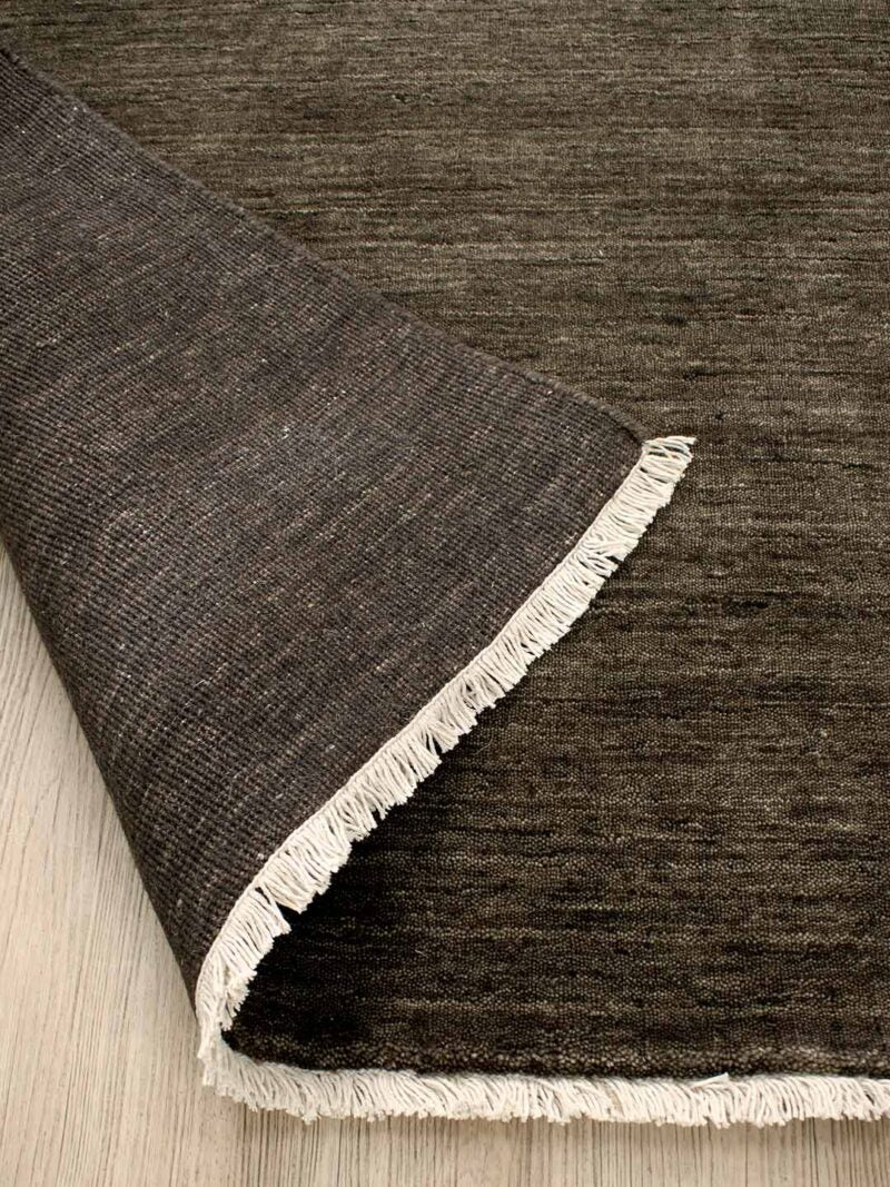 Diva Hand Knotted Wool Rug | Espresso - Enquire for availability