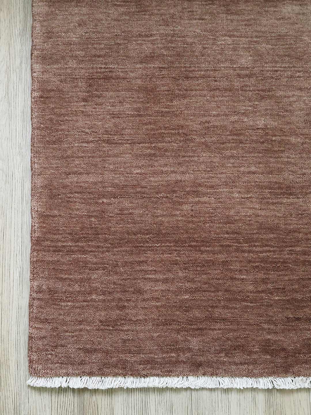 Diva Hand Knotted Wool Rug | Berry - Enquire for availability