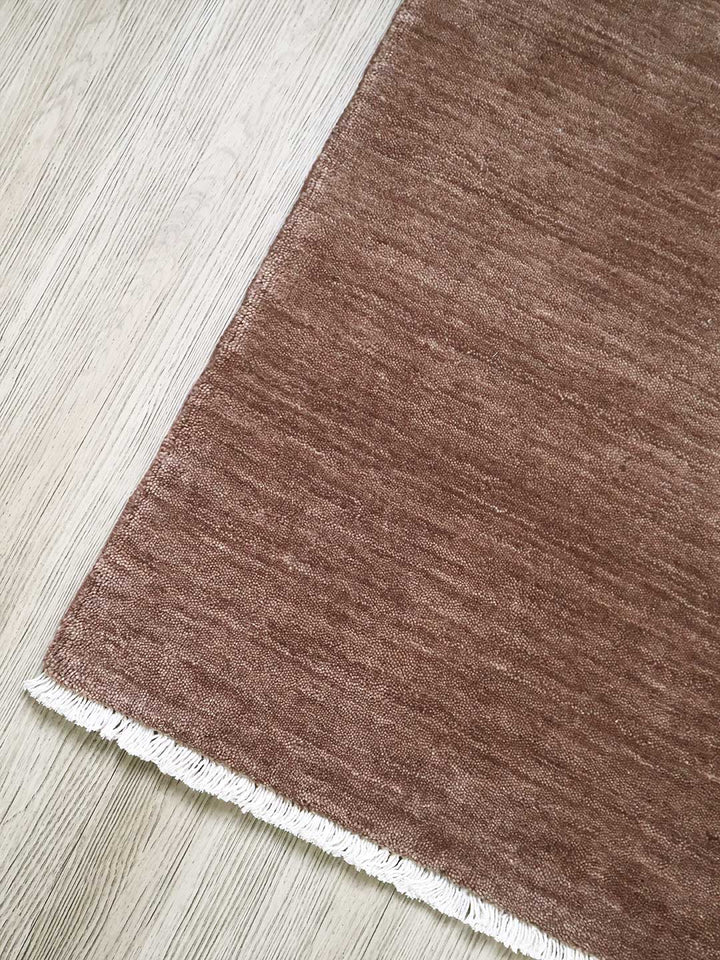 Diva Hand Knotted Wool Rug | Berry - Enquire for availability