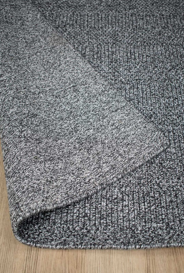 Drake Rug | Charcoal - Enquire now for availability