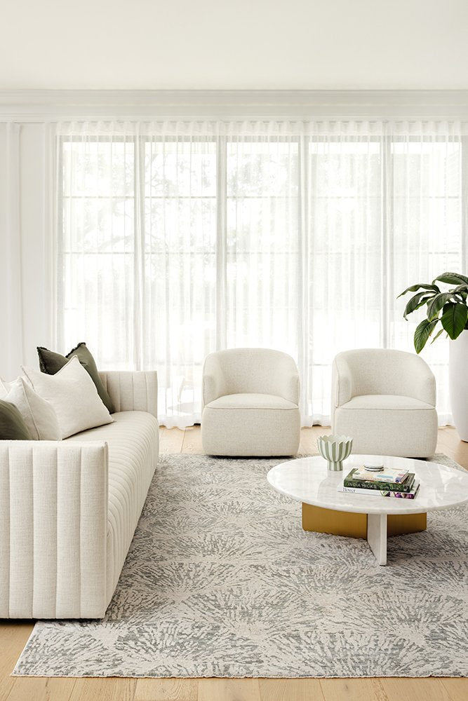 Emma Blomfield Pume Rug | Frost