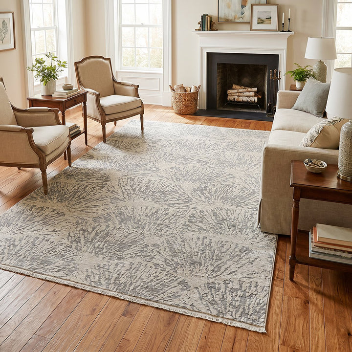 Emma Blomfield Pume Rug | Frost