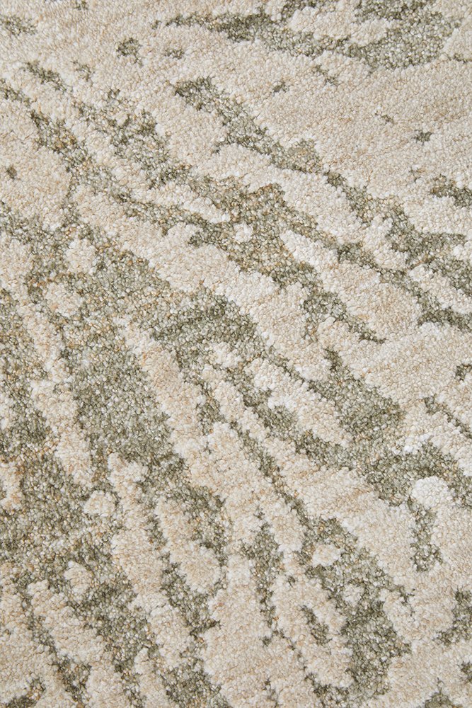 Emma Blomfield Plume Rug | Moss