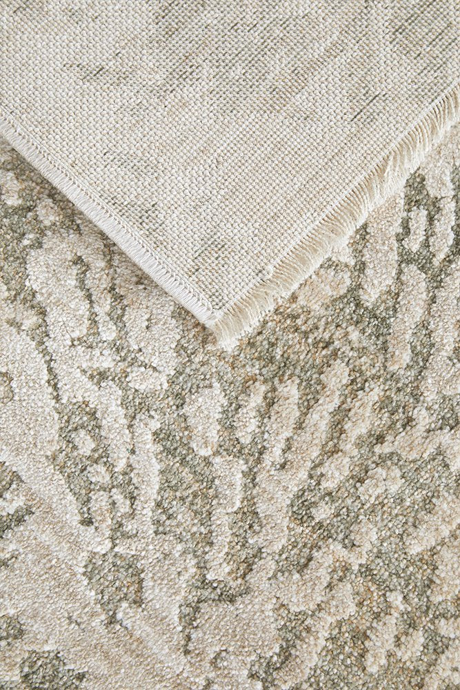 Emma Blomfield Plume Rug | Moss