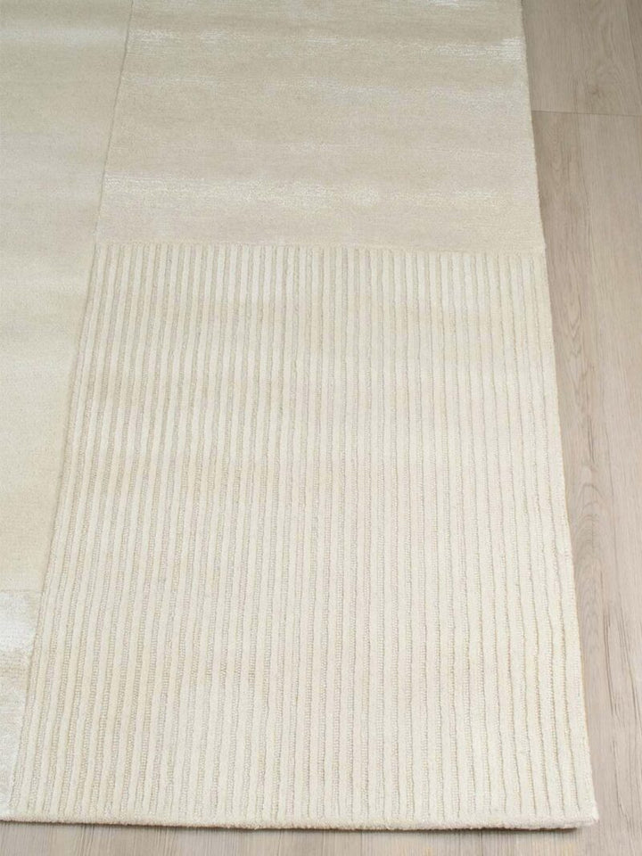 Foster Alpine Rug | Ivory/White - Enquire for availability