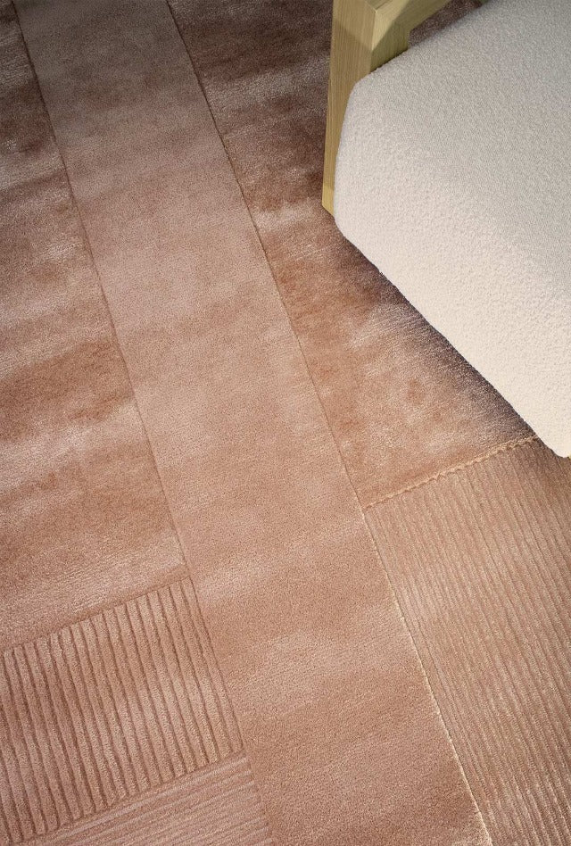 Foster Rosetta Rug | Peach - Enquire for availability - Leah & Ash | Living Dining 2023