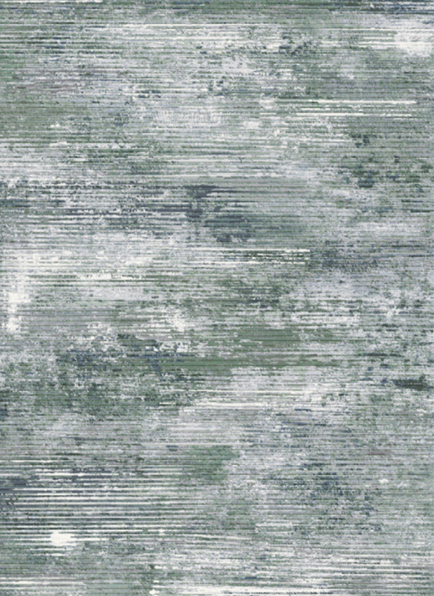 Franklin Evergreen Rug | Green Blue White