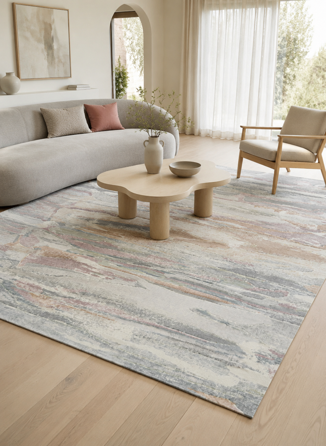 Franklin Dusk Rug | Pastel