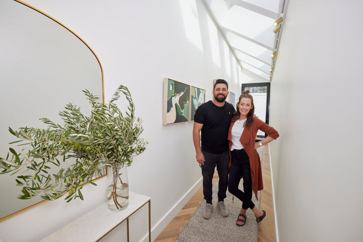 Dropletts Light Grey Handmade Hall Runner | Custom cut Length x 80 cm wide