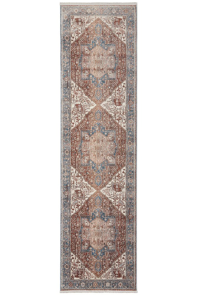 Heriz Hazelnut Runner