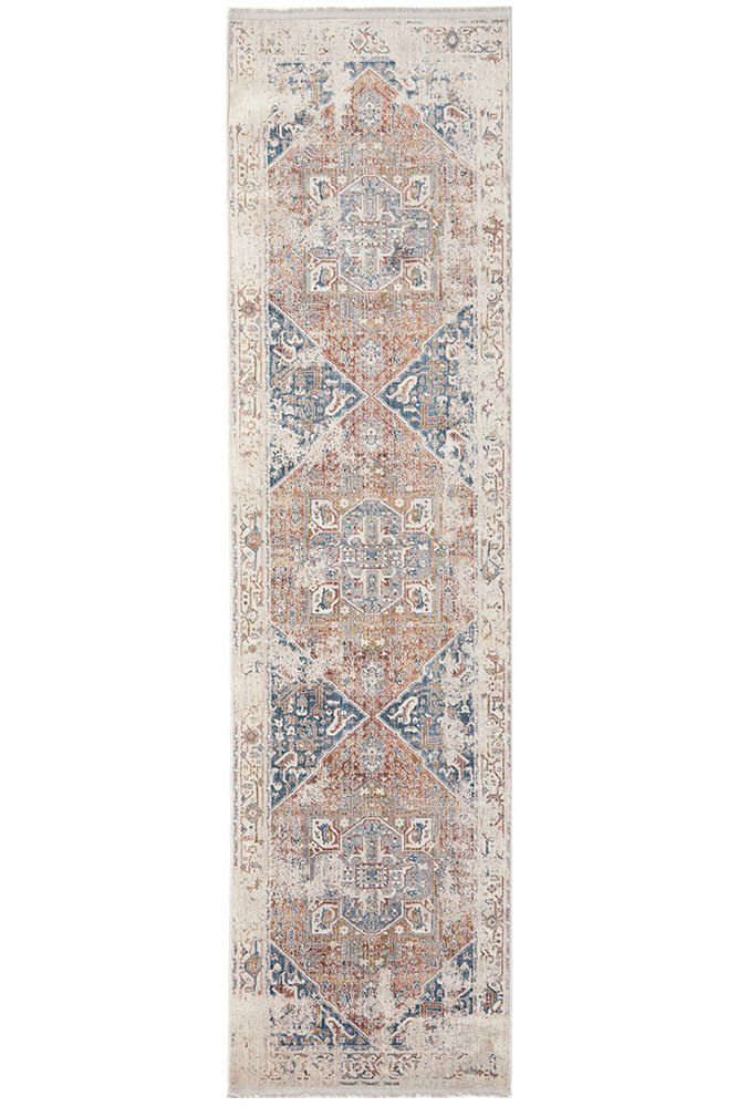 Heriz Ivory Runner