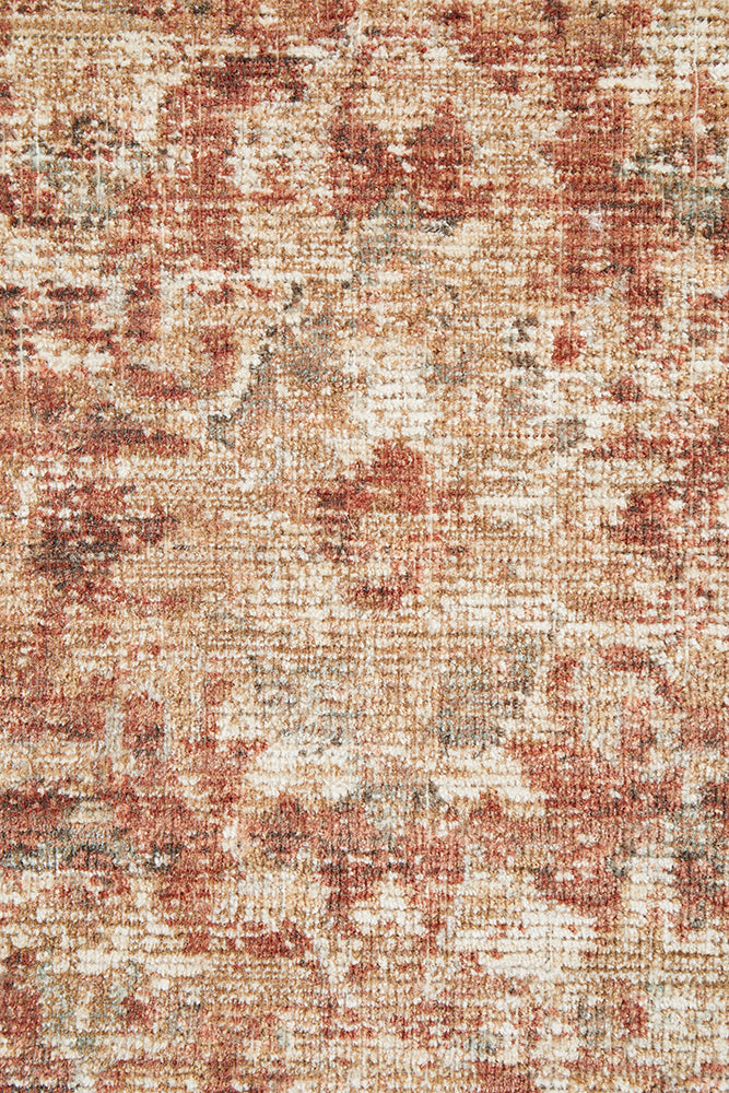 Heritage 03 Brick Runner Rug