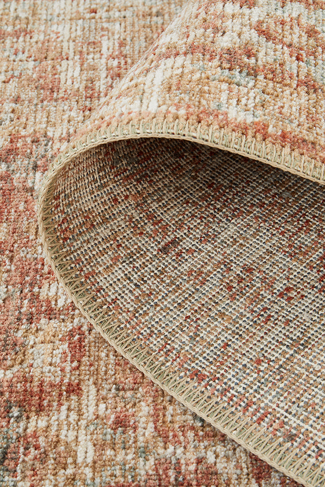 Heritage 03 Brick Runner Rug