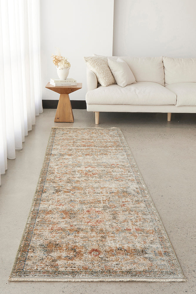 Heritage 10 Grey Runner Rug