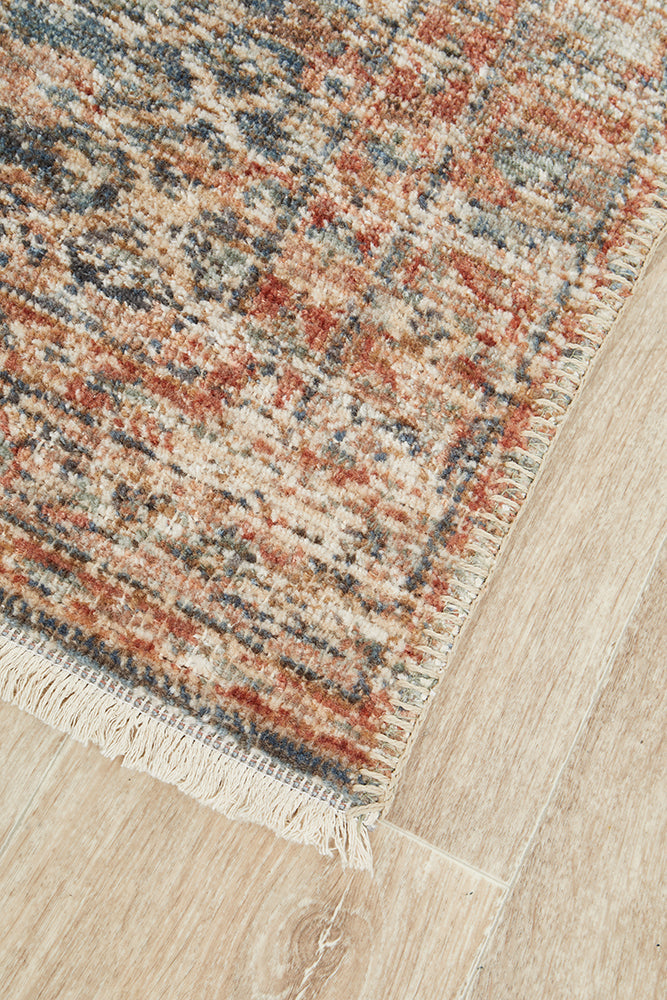 Heritage 12 Blue Runner Rug