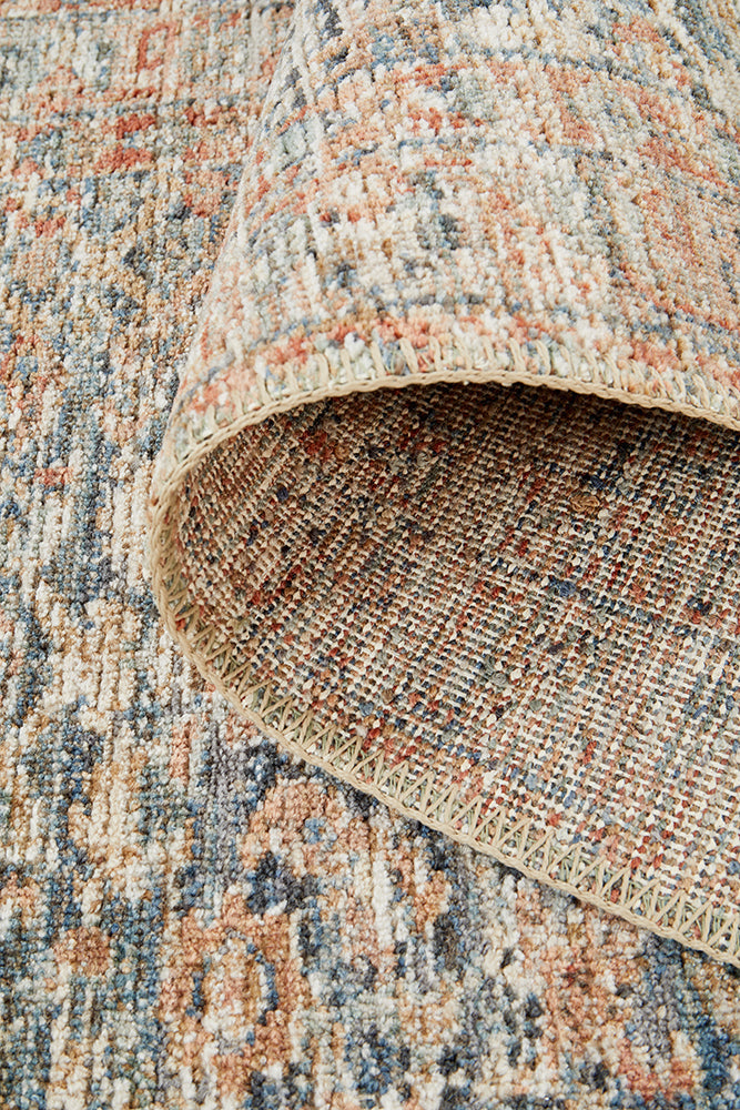 Heritage 12 Blue Runner Rug