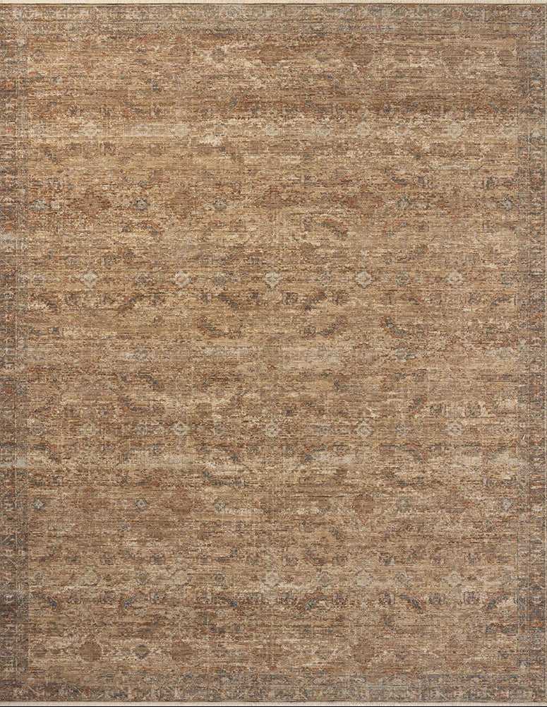 Vintage brown rug 