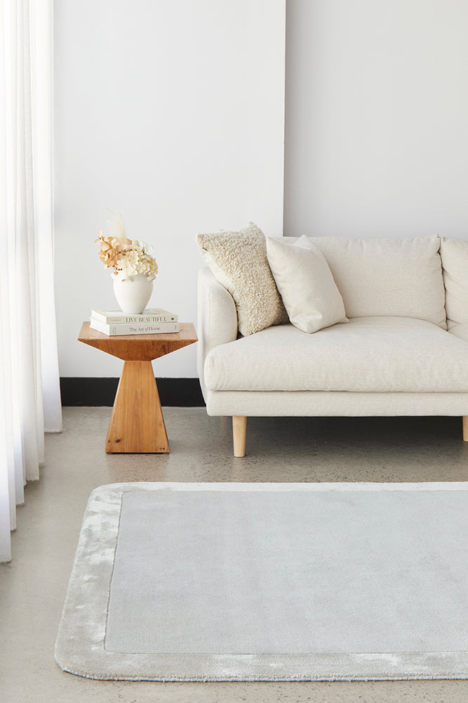 Hugo Silver Rug