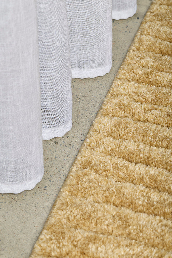 Haven Aliya Gold Runner Rug