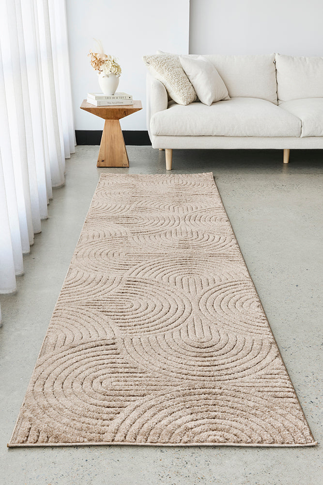 Haven Zina Latte Runner Rug