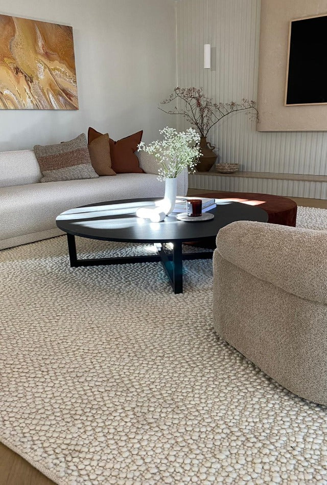 BOUCLE RUG IVORY