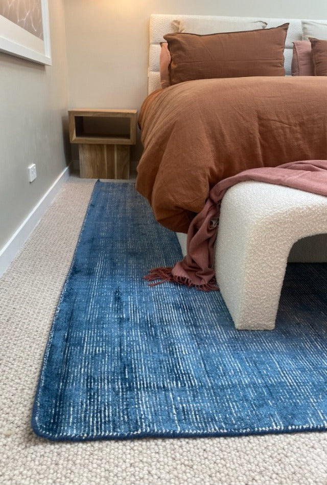 Hampton Indigo White Rug - Eliza & Liberty | Main B/Room 2023
