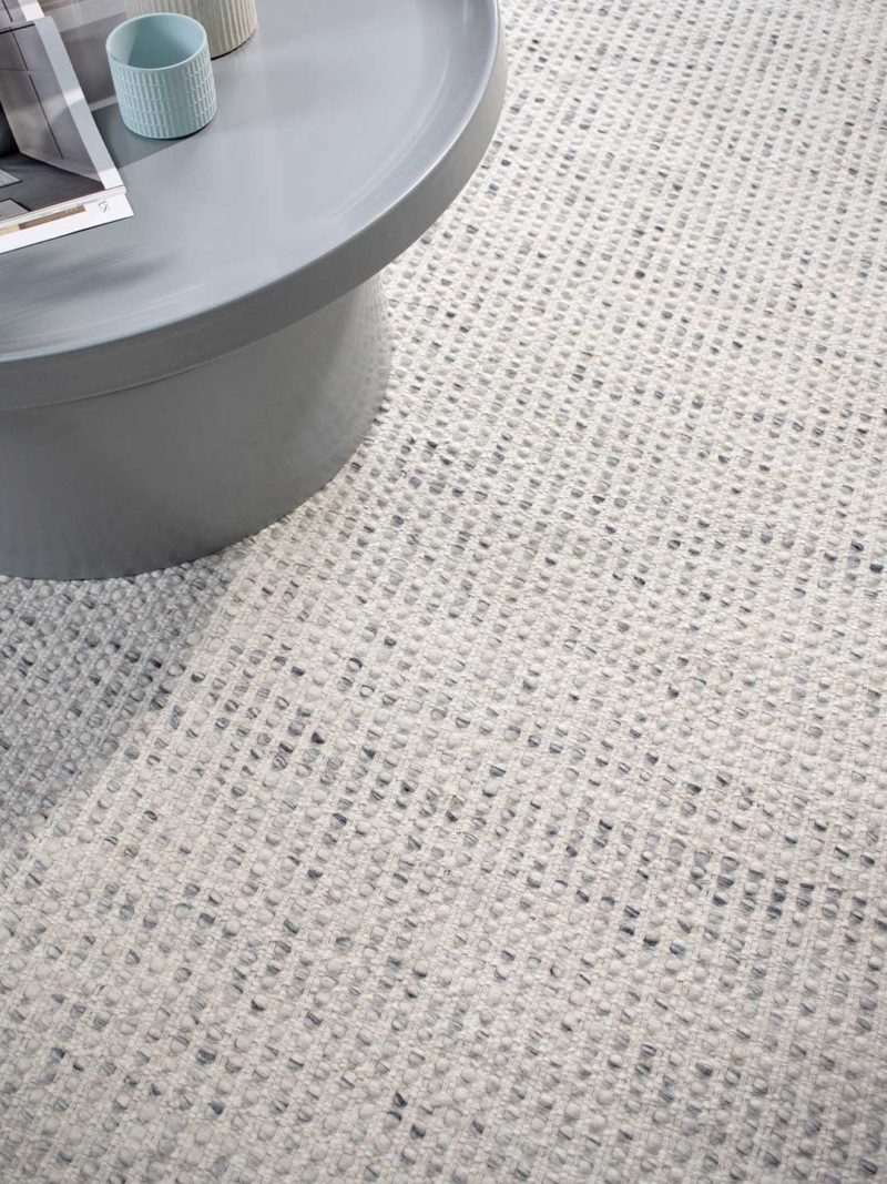 Kobe Silver Rug | Soft Grey & Ivory - Enquire now for availability