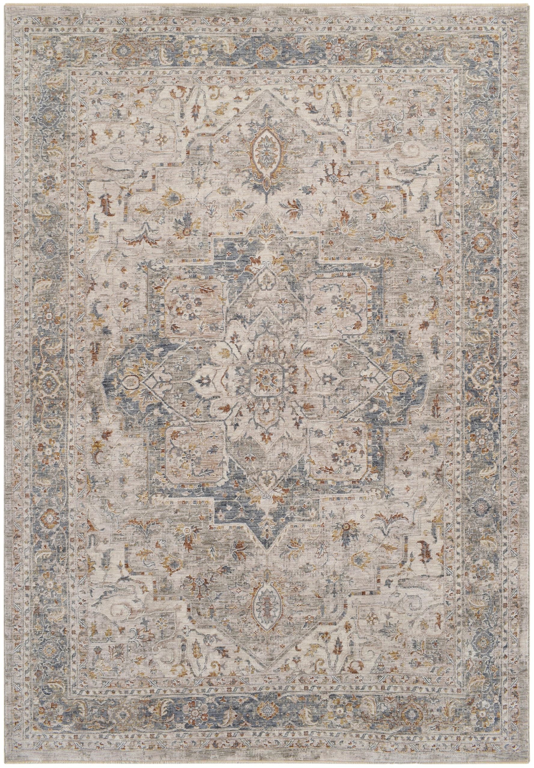 Lynn 522 Rug | Beige & Grey