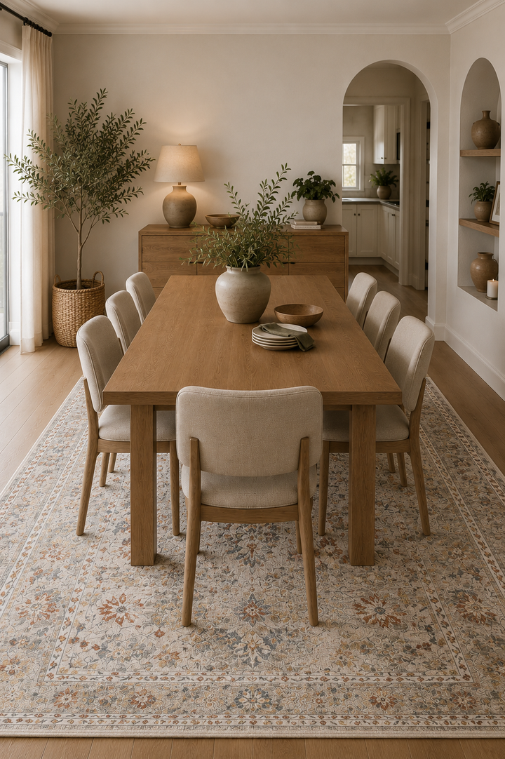 Lynn 515 Rug | Beige & Multi