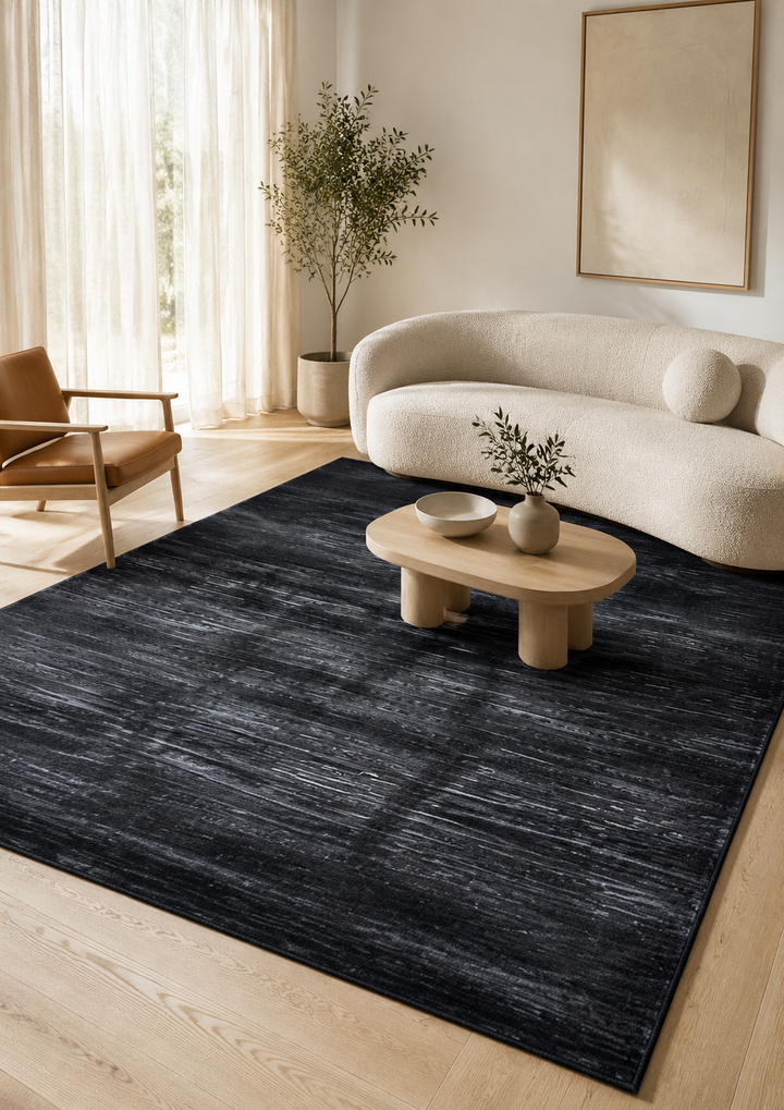 Madrid Dots Charcoal Rug