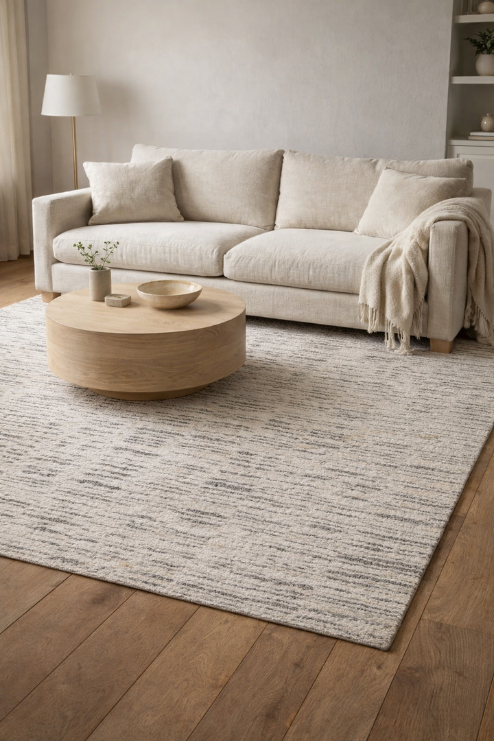 Kasbah Rug | Ivory Silver