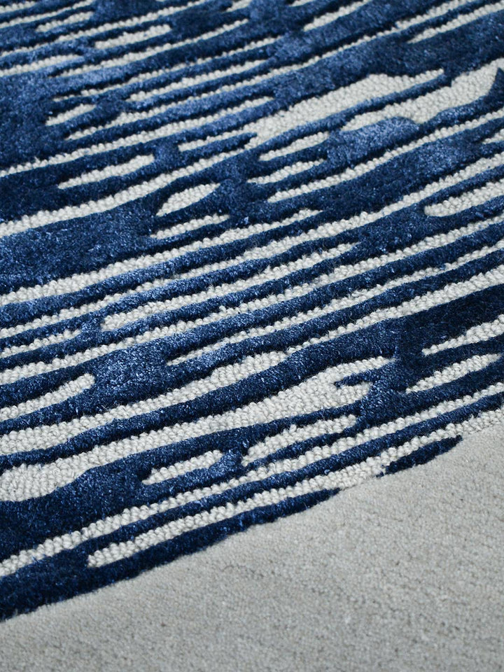 Niagara Rug | Grey & Blue