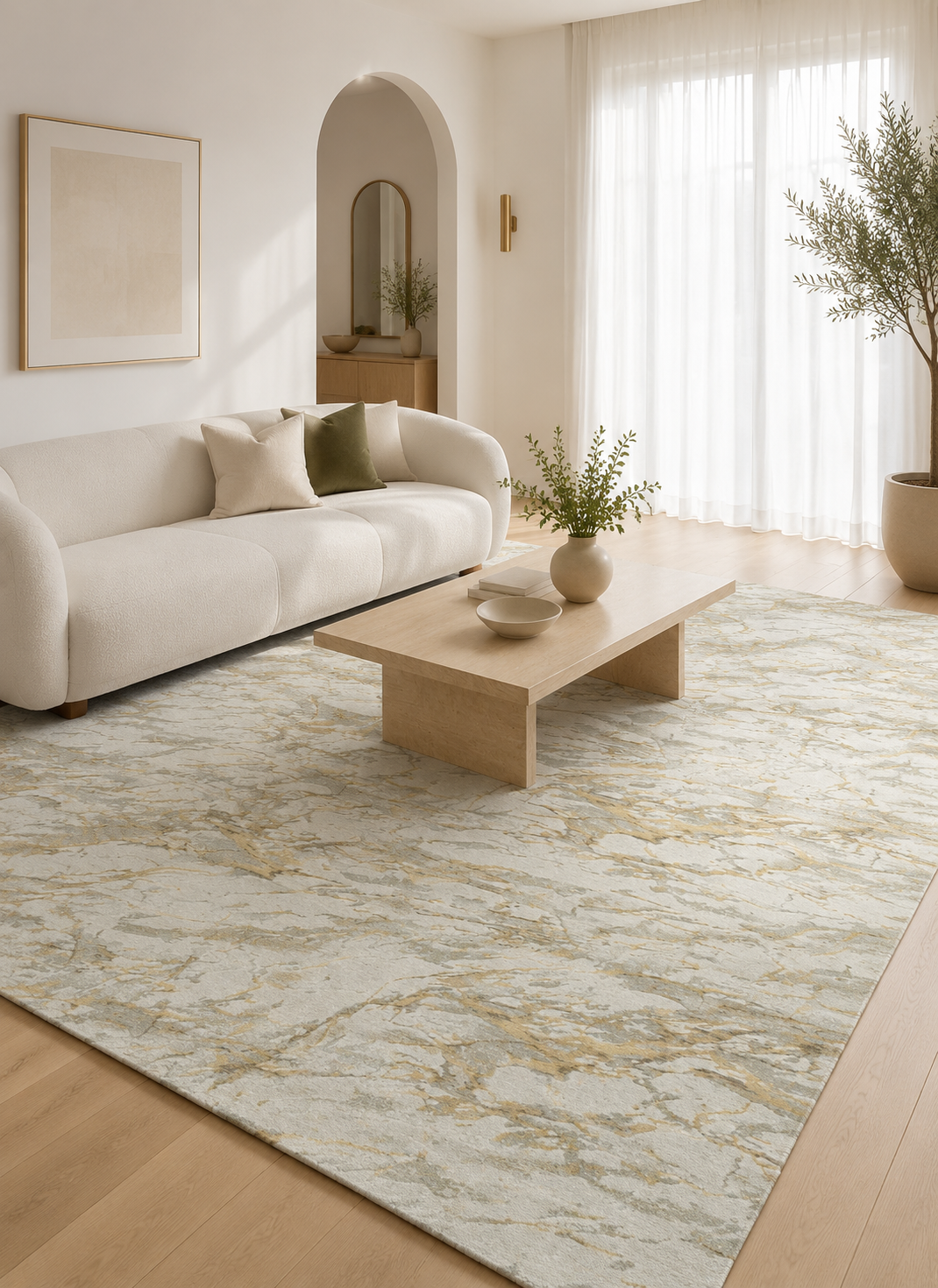Opal Citrine Rug