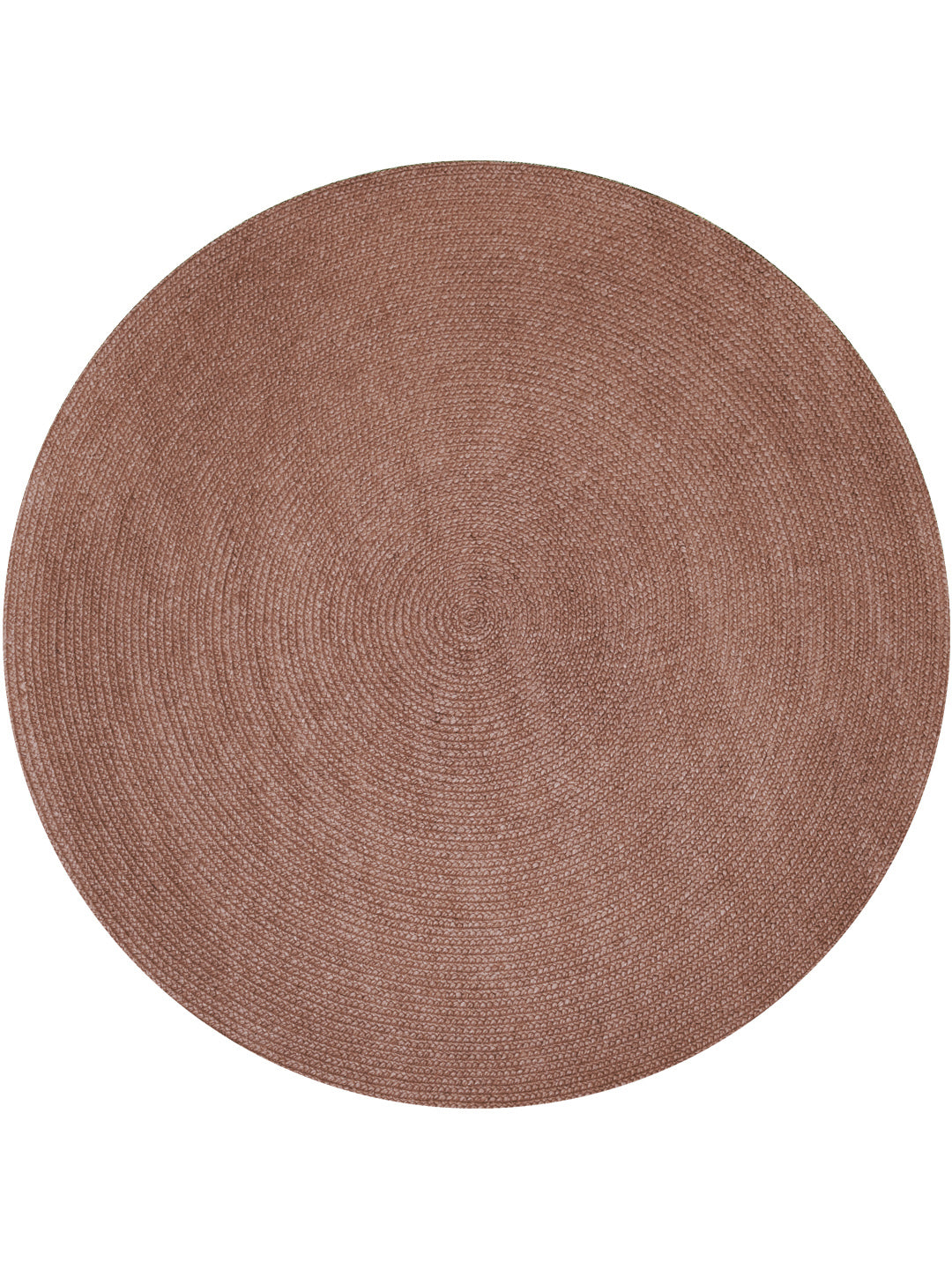 Paddington Hand Braided Round Rug | Berry