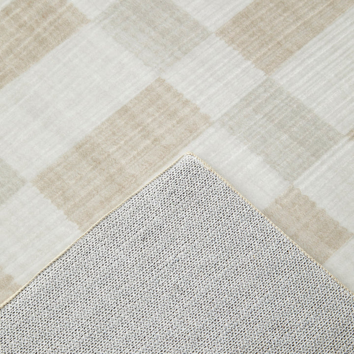 Revive Blaze Natural Washable Rug