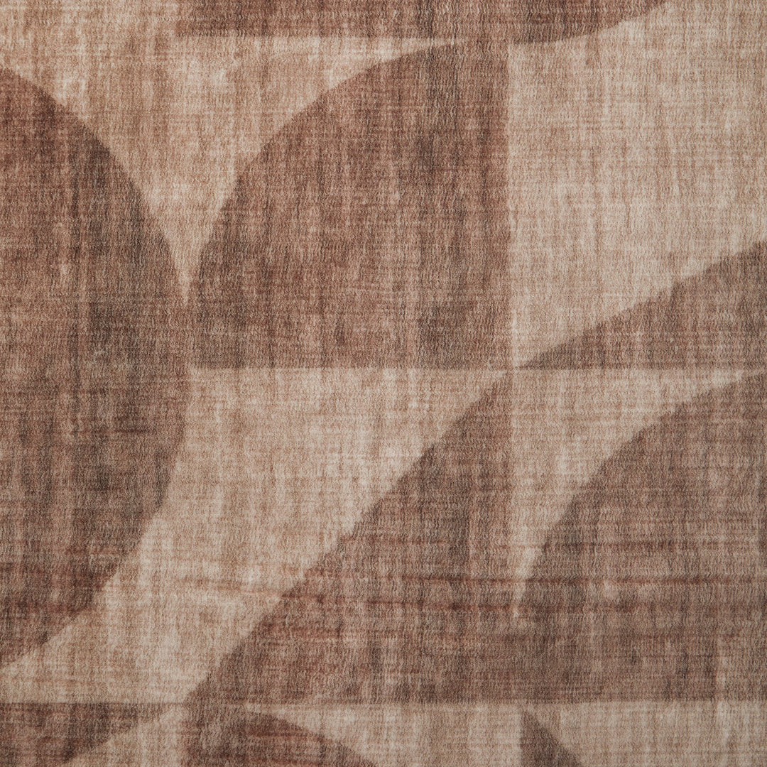 Revive Tino Brown Washable Rug