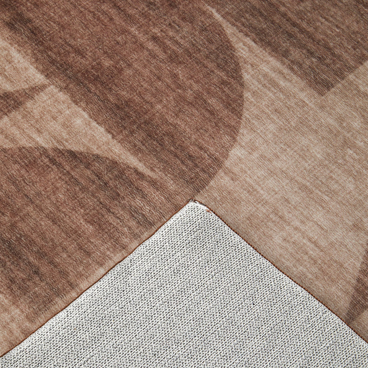 Revive Tino Brown Washable Rug
