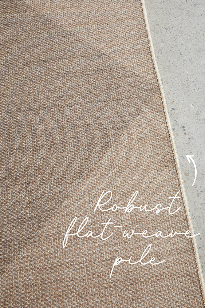 Solar Inesh Natural Washable Rug