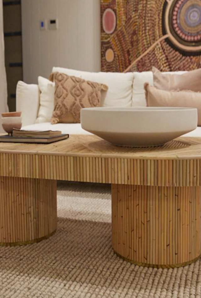 Ellora Natural Rug | Jute & Wool | Deb & Andy | Living Area 2019