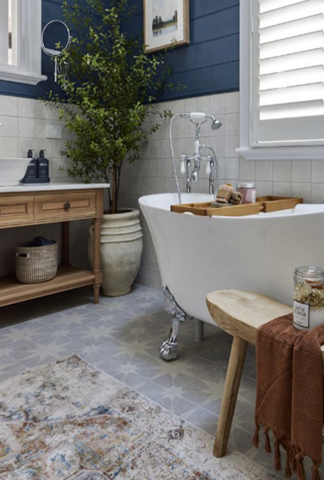 Heraz Rug | Ivory - Scotty & Team | Master Ensuite 2022