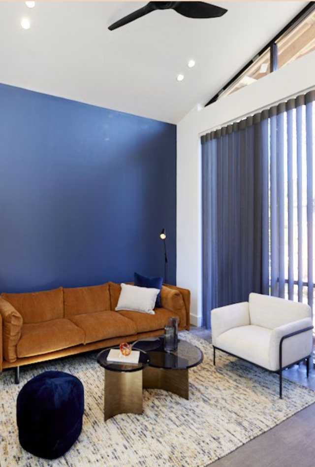 Magic Mineral | Blue Grey Gold Copper Wool Rug | Enquire now for availability