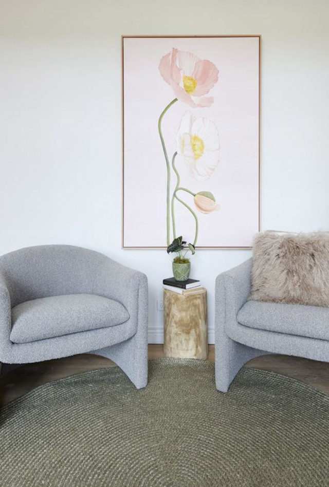 Paddington Hand Braided Round Rug | Olive - Enquire for availability | Jenny & Dylan | Hallway 2022