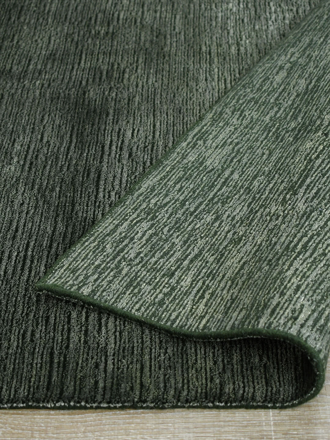 Shimmer Rug | Forest Green