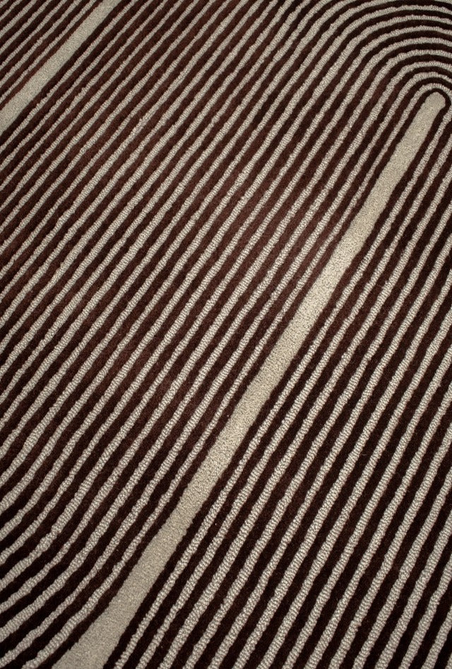 Viper Currant Rug | Burgundy - Enquire now for availability