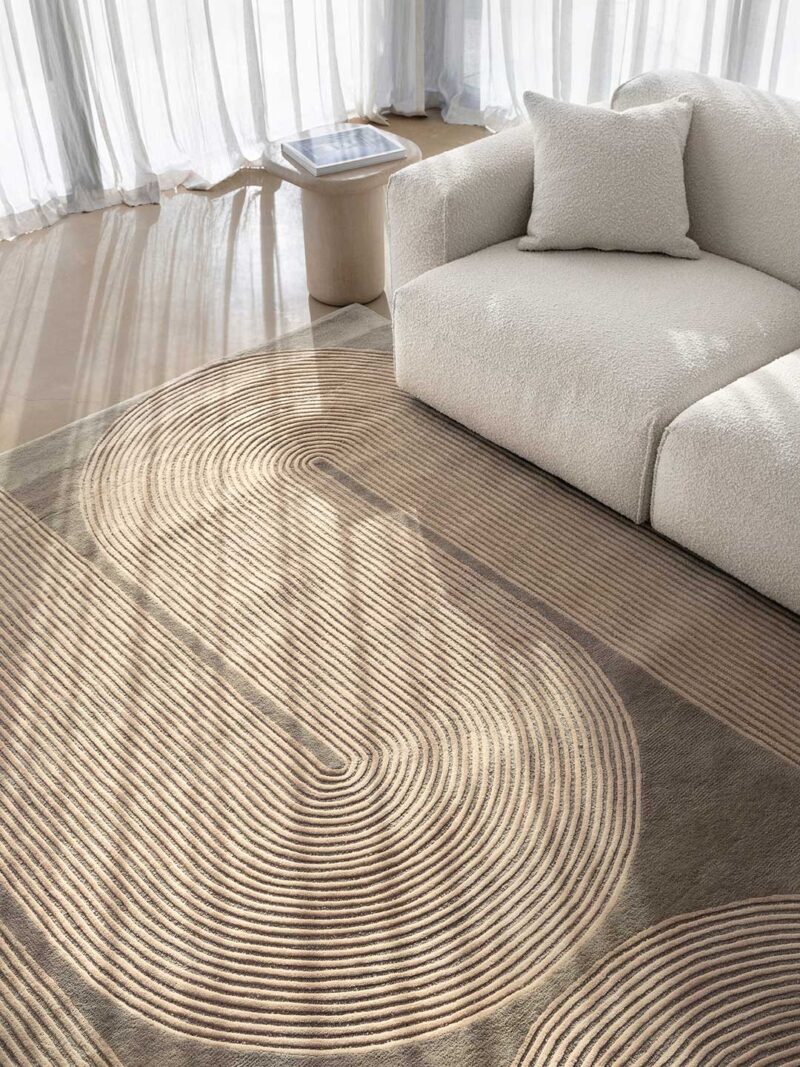 Viper Snow Rug | Neutral | Enquire now for availability