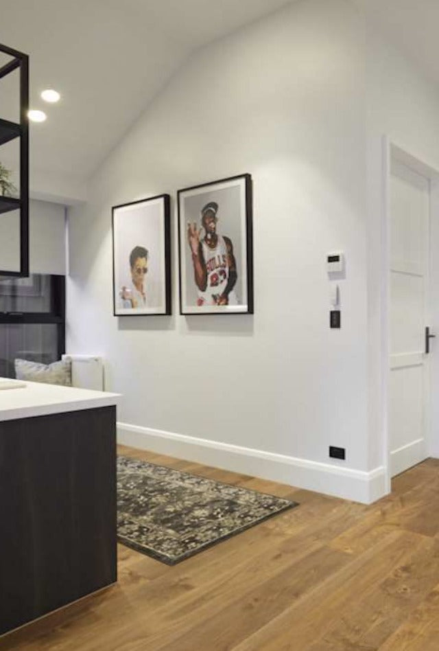 Antalya Charcoal Hall Runner | Custom cut length x 80cm wide | $59 per metre