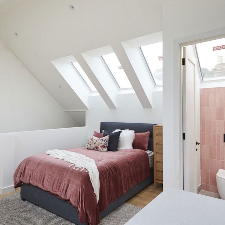 Basket Hook Arrow Rug | Grey Mix