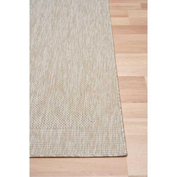 Tazman Sand Rubber Back Rug